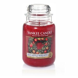 Yankee Candle Giara Grande Red Apple Wreath